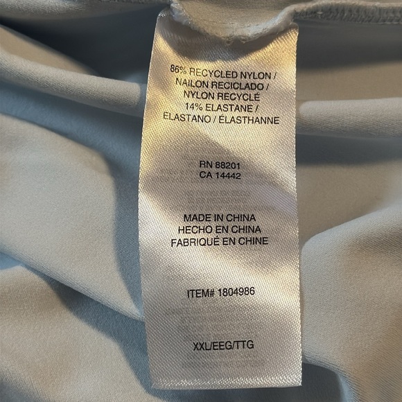 Mondetta Ladies' Long Sleeve Active Top  Blue XXL New With Tag - Picture 8 of 11